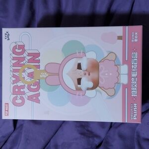 Pop Mart Crying Again Vinyl Face Plush